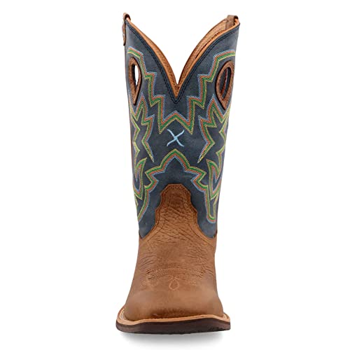 Image of Twisted X Men's 6 inch Work Oblique Toe Boot with CellSole comfort footbed