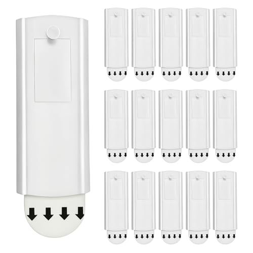 16 PCS Ganchos Adhesivos para Cuadros sin Taladrar, Colgar Marcos de Fotos Fuerte Adherencia, Lenguas de Pared No Visibles para Cuadros Decoraciones Espejos Relojes Color Blanco