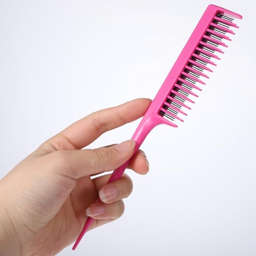 4 peines profesionales para cabello fino 8.15 pulg. miniatura 6