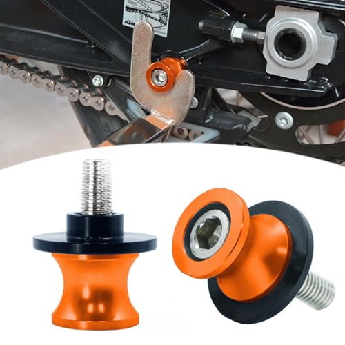 Zingking 2 Stück Universal M10 Motorradständer Schwinge Ständer für Duke 125 200 250 390 690 790 890