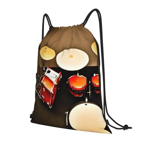 Sac à dos avec cordon de serrage imperméable de voyage unisexe KoNsev - 2