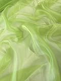 Sheer Green Fabric