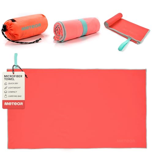 meteor Mikrofiberhandduk Snabbtorkad Gym Pool Simning Resor Camping Strand Yoga Pilates Bad Dusch Absorberande Kompakt Lättvikt Torr Män Kvinnor...