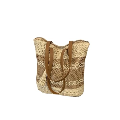 Sac à bandoulière en rotin tissé main l'élégance artisanale d'été pour femme