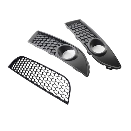 Rejilla parachoques inferior para MK4 9N3 2005-2009 con cubierta de luz antiniebla 7