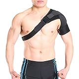 【Una talla para la mayoría】 Nuestra abrazadera de hombro se puede usar tanto para la derecha como para la izquierda. Las correas de velcro desde el brazo hasta el pecho son ajustables.