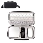 Hard Travel Case for Mac Mini M4/M4 pro (2024) Desktop Computer Carry Bag for Mouse and Keyboard Accessories, Portable Protective Organizer for Business Travel, Mobile Office
