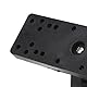 Angel Halterung Boot,Tbest Angel Halterung Boot,Fish Finder Mount Base,Fish Finder Mount 360 Grad Drehbare,Abnehmbare Universal-Boots-Fischfinder-Elektronikhalterung