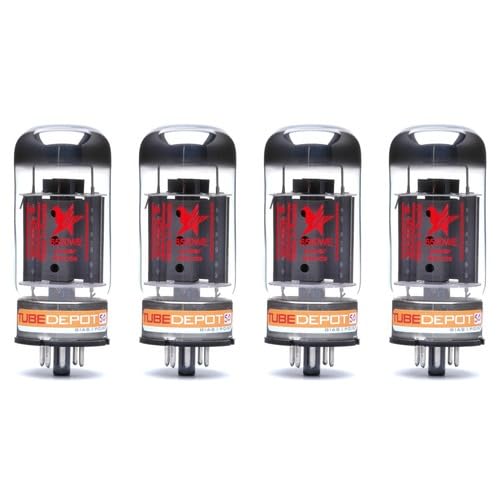 Quad of Sovtek 6550WE Power Vacuum Tube