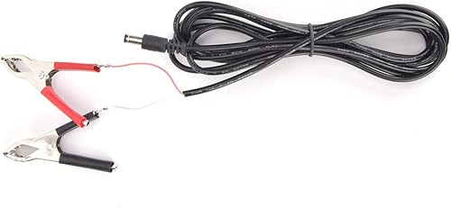 Miniatura 4 de 2 unids DC enchufe macho a cocodrilo clip cable 12V/24V para conector de alimentación llevado