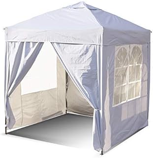 SANHENG Pop Up Gazebo, Pop Up Tent with Weights, Fully Waterproof, All Weather Gazebo ideal for Outdoor Party Camping (2x2m,Green)