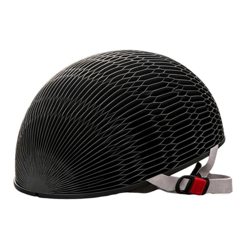 Casco plegable para bicicleta carretera con correa ajustable y diseño ligero de papel