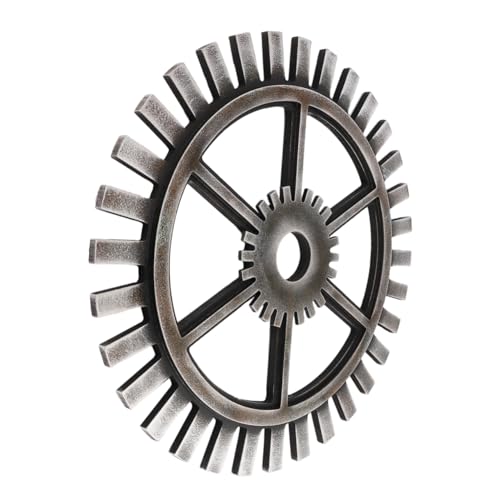 Amosfun Dekor Holz Wandkunst Industrieller Stil Wanddeko Vintage Anhänger Für Wohnzimmer Schlafzimmer Küche Bar