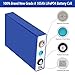 EVE LiFePO4 Cell 3.2V 105Ah Grade A Battery Deep Cycle Lithium Iron Phosphate Rechargeable Battery with QR Code,Screws and Bus Bars