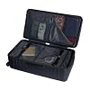 Away Large Trunk Luggage, 31 Inch Hardside Suitcase with Spinner Wheels, Lightweight & Durable, TSA Lock, Ideal for Long Trips, Navy Blue