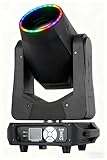 LED 200W Beam Moving Head Light with (6+12+24 combinable Effects),13 Patterns (3 Glass Images)+White Light (1)