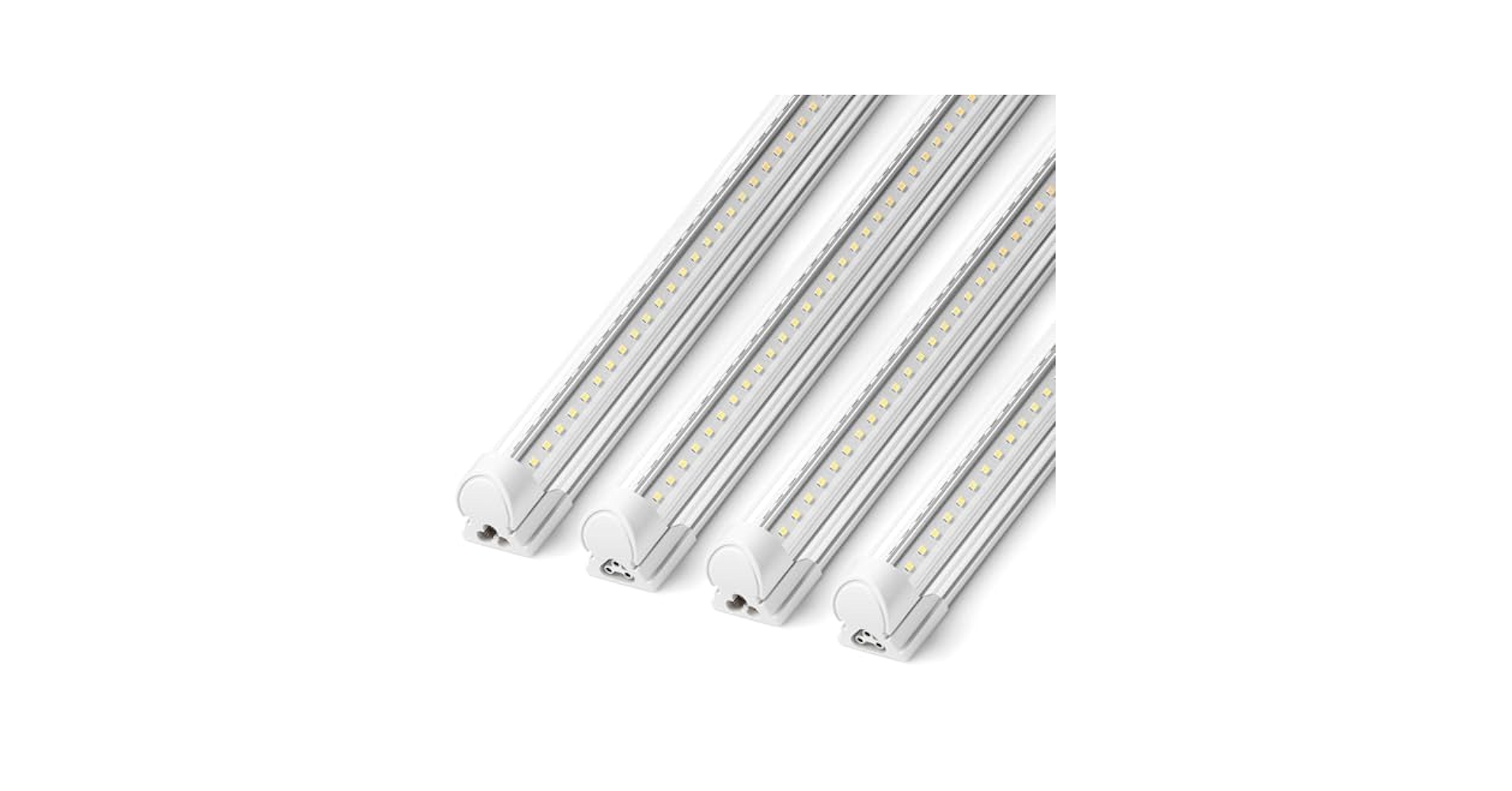 Barrina 8FT LED Shop Lights, 72W 10000LM 5000K, Daylight