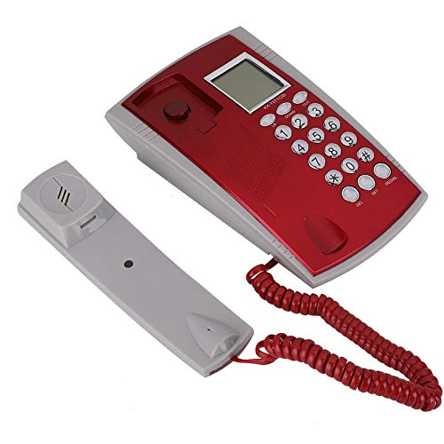 Landline Phone, Small Business Corded Telephone With Caller Id Display, Retro Desktop Cord Telephone For Home, Office, Hotel #TOP5