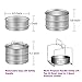Aozita 3 Quart Stackable Steamer Insert Pans - Accessories for Instant Pot Mini 3 qt - Pot in Pot, Baking, Casseroles, Lasagna Pans, Food Steamer for Pressure Cooker, Upgrade Interchangeable Lids
