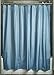 Price comparison product image iDesign Poly Bath Curtains, Long Shower Curtain, Made of Polyester, Slate Blue