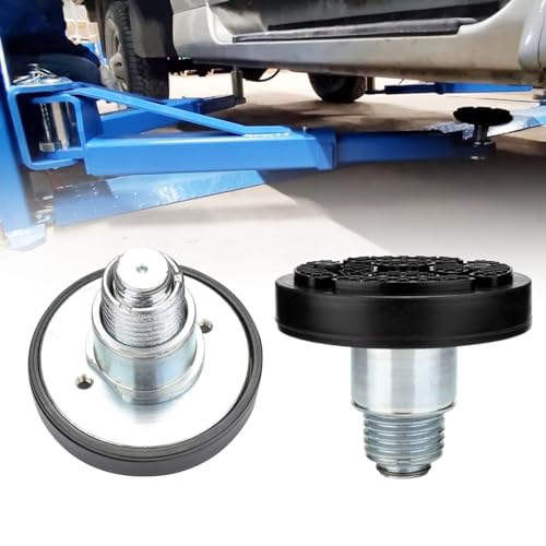 Image of 4pc 35mm Car Lift Pad Rubber Tray Heightening Feet Plus High Leg Pads Shaft Diameter