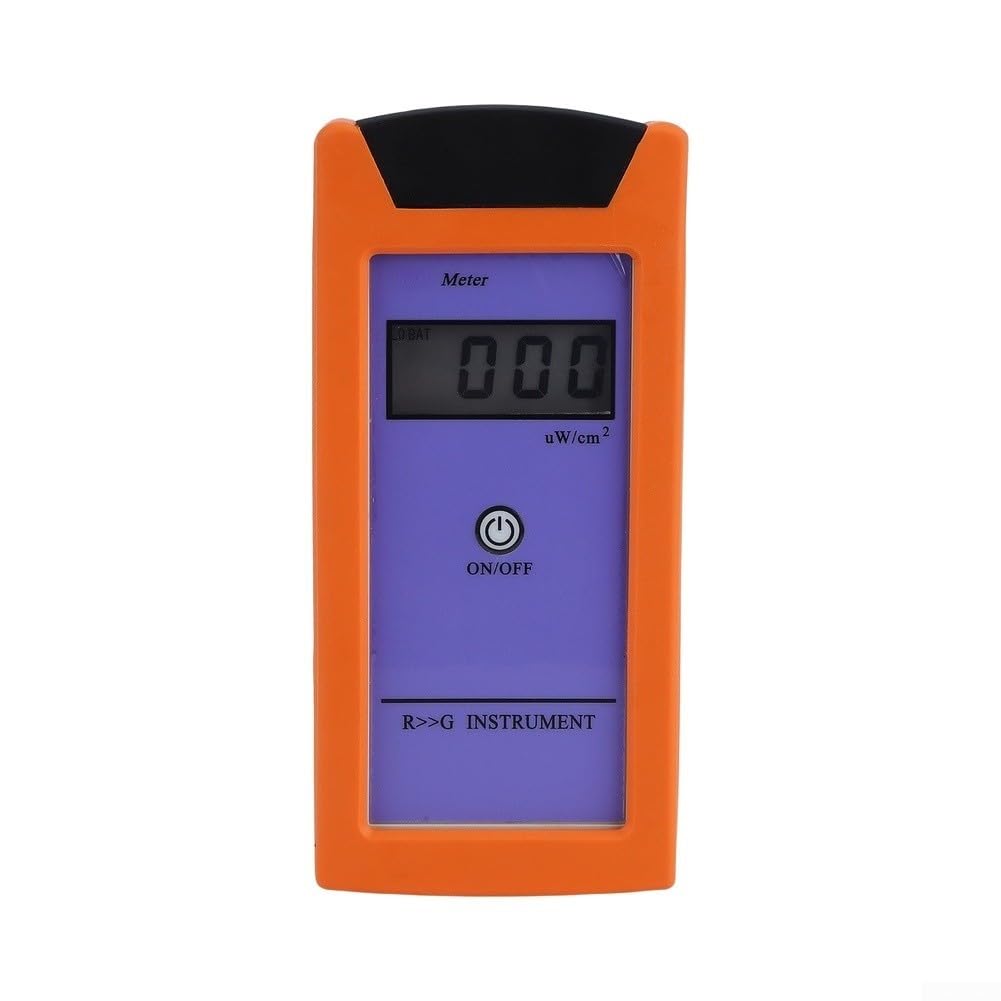 Medidor de irradiación UV para reptiles 0-1999μW/cm² LCD