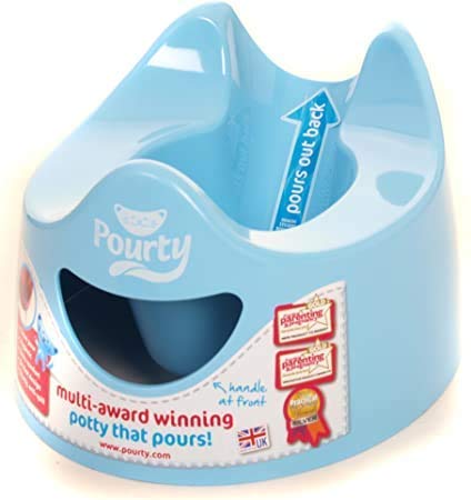 Baby Base Pourty Easy To Pour Potty Blue