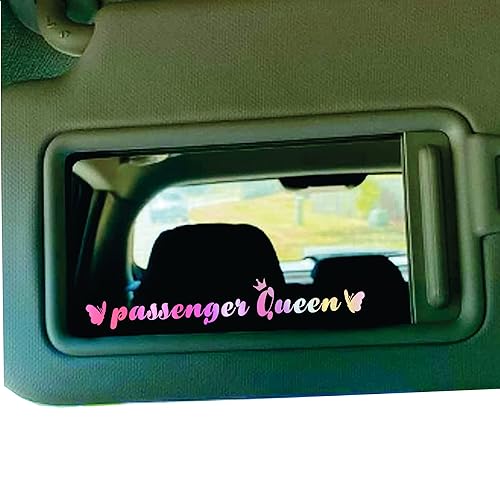 2 Pcs Passenger Queen Sticker -Nouiroy Funny Car...