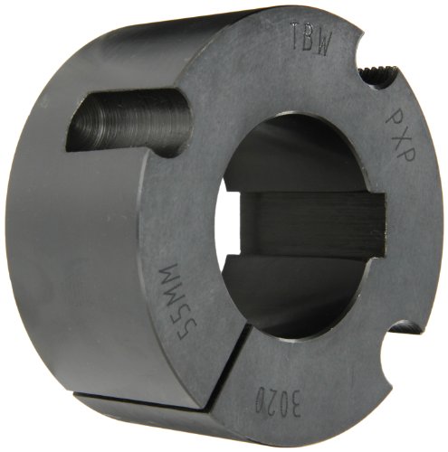 TB Woods 3020 TL302055MM Taper Lock Bushing, Cast Iron, 55 mm Bore, 1200 lbs/in Torque, Standard Design, Standard Keyway