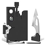 Stocking Stuffers for Men Dad Gifts, 18 In 1 Multitool Credit Card Tool Set Pocket Wallet Survival...