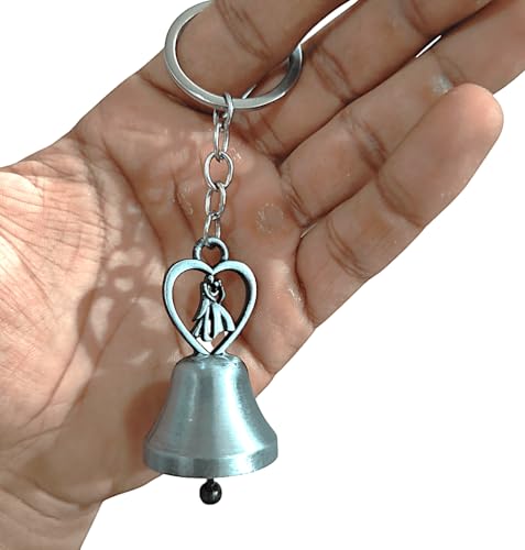 Image of Guardian Bell KeyChain Tibetan Key Chain Good Luck Key Chain