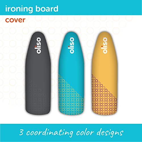Oliso Ironing Board Cover, Durable 100% Cotton Lined With Professional Grade Felt Pad thumb #7