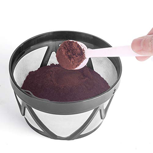 Ajcoflt Cesta do filtro de café Filtro de café preciso Máquina de café Funil Reutilizáveis Cafeteira