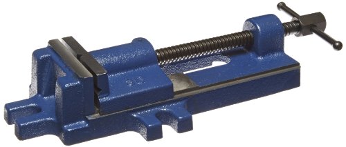 Image of Yost Vises 3D 3.5 Inch General-Purpose Drill Press Vise with Stationary Base 3.5 Inch Jaw Width Heavy-Duty Utility Bench Vise Made of Structural Cast Steel Made in Taiwan
