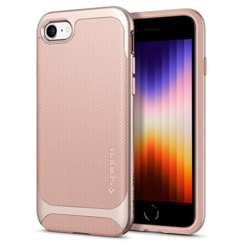 Spigen Neo Hybrid Designed for iPhone SE 2022 Case/iPhone SE 3 Case 2022 / iPhone SE 2020 Case/iPhone 8 Case/iPhone 7 Case - Pale Dogwood