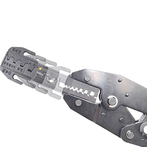 Replaceable Dies Ferrule Terminals Crimping Tool Set Kit-03C Connector Crimper Set Multi-Functional Crimping Pliers Kit #TOP6