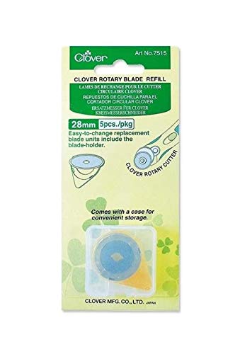 Preisvergleich Produktbild Clover Ersatzklingen für Rollenschneider Pack 28 mm x 5