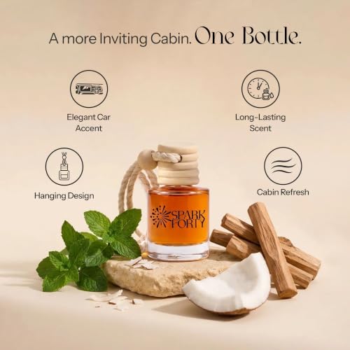 Image of Garden Car Air Freshener Hanging | Car Perfume, 8 ml