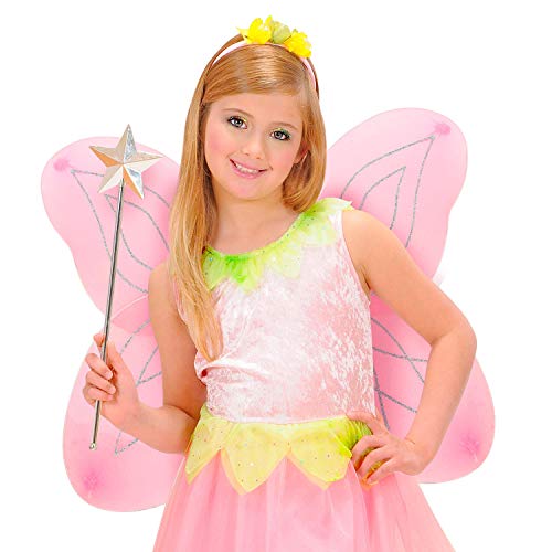 Widmann 86411 - Ali glitterate per bambini, rosa