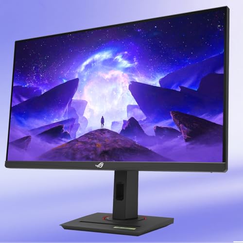 Image of ASUS ROG Strix 27 inch 4K Gaming Monitor, UHD(3840 x 2160) Fast IPS, 160Hz, 1ms, 130% sRGB, HDR400, G-Sync Compatible, Eye Care, Type-C, DisplayPort 1.4, HDMI 2.1, Tripod Socket, Adjustable Stand
