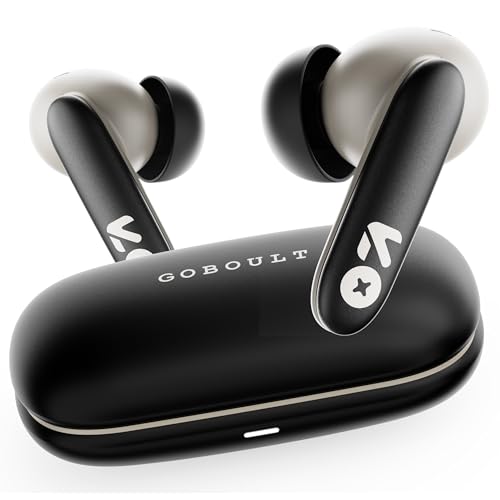 GOBOULT Y1 v2.0 Ear Buds Wireless with 60H Playtime, Zen Quad Mic...