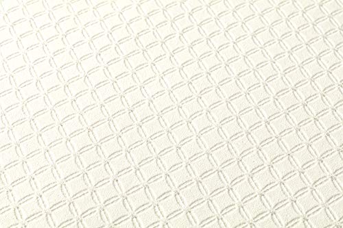 Livingwalls Plain Wallpaper Metropolitan Stories Non-Woven Lola - Paris 10.05 m x 0.53 m White Made in Germany 368972 36897-2 - Image 3