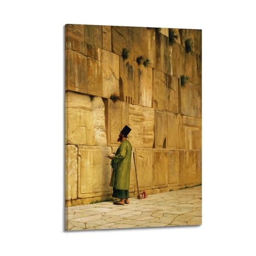 Impression sur toile Les Lamentations de Gérome 30x40 - Déco murale salon