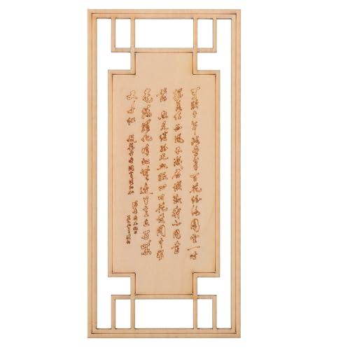 Plato decorativo de sushi de madera beige 4.88x2.2x0.08 in miniatura 1