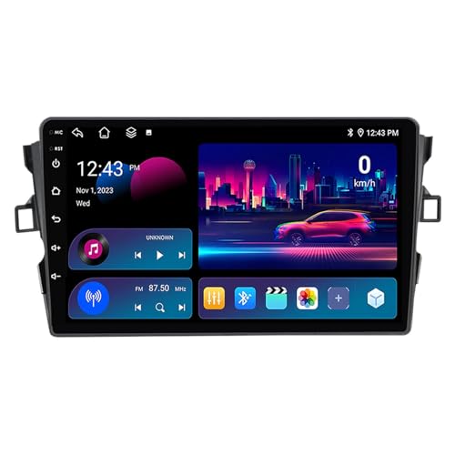 Caméra de recul et lecteur DVD voiture Android 14 contre le stress