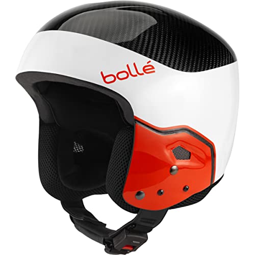 Image of Bollé - MEDALIST CARBON PRO, White Red Shiny, No Lens Reference, Small-Medium, Unisex, Adult