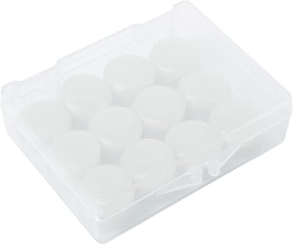 12Pcs Watertight Swimming Ear Plugs Reusable Silicone Swimmers Earplug Ear Protections Ear Plugs for Showering Swimming