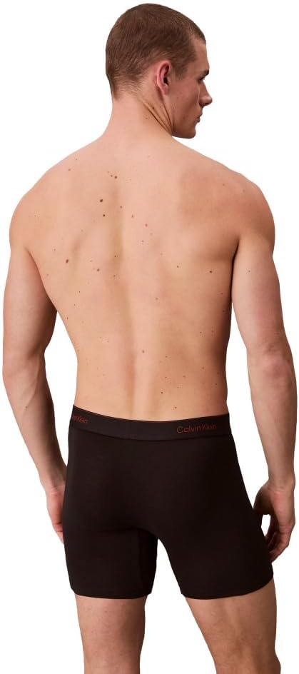 Calvin Klein mens Icon Cotton Stretch 3-pack Boxer Brief - Image 6
