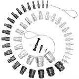 Schraubenschablone Metrisch für imperial Doppelseitig Gravur(44-piece Set)
