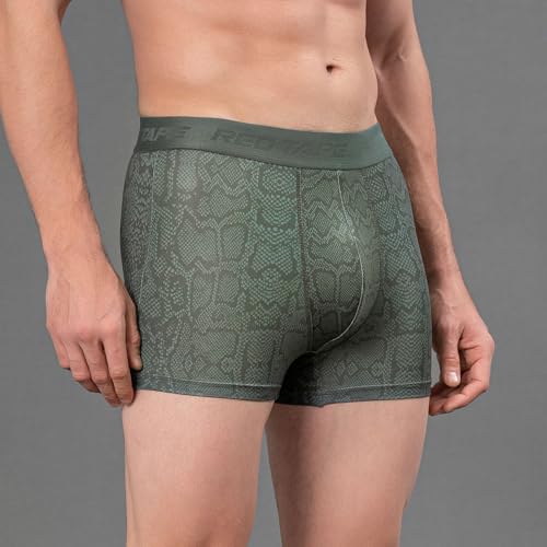 Image of Red Tape Men Cotton Premium Printed Trunks | Comfort & Durability | Everyday Essential